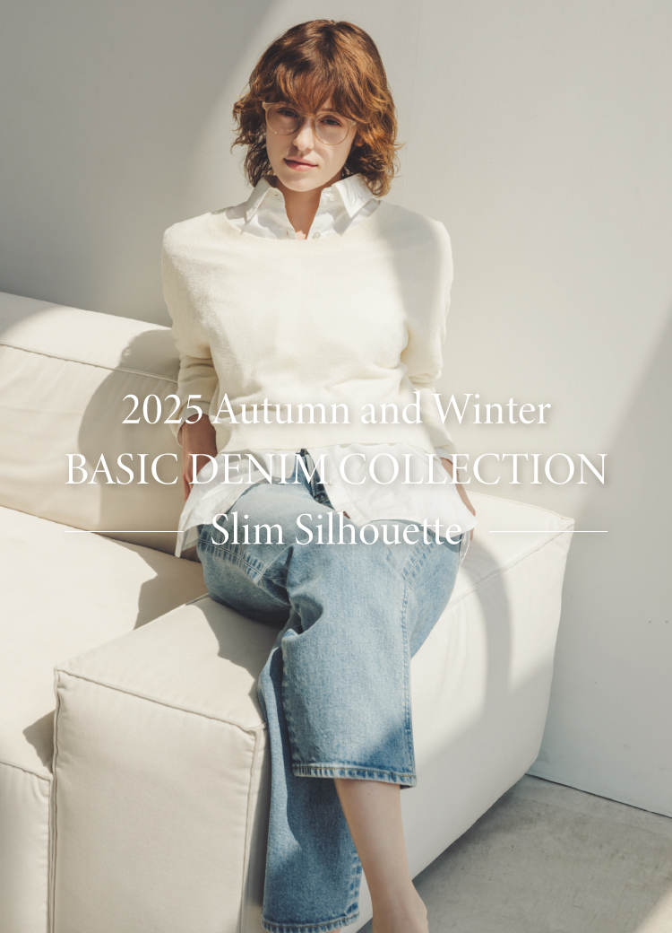 25AW Womens Slim Denim