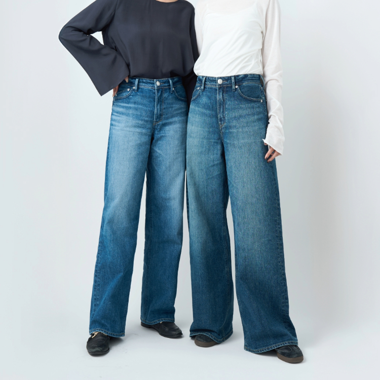 ミッドライズのストレートシルエット2型が登場