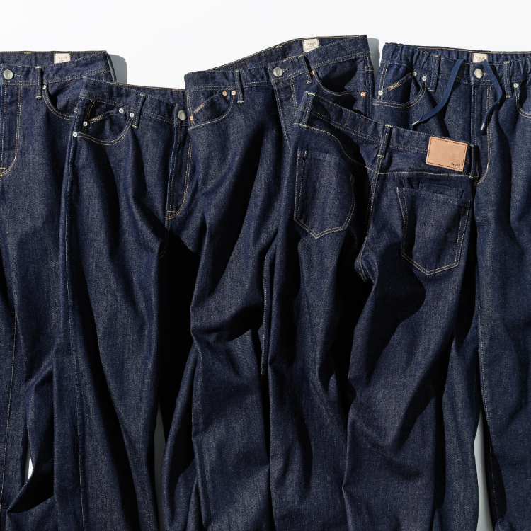 【MENS】ワンウォッシュデニム特集