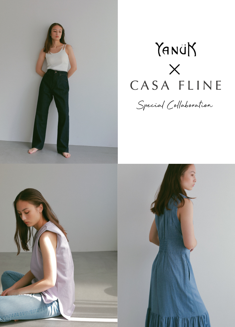 新品YANUK x CASA FLINE デニム-