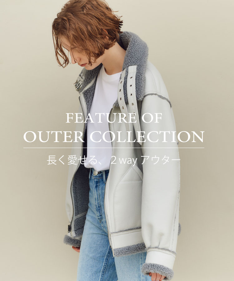 womens FEATURE OF OUTER COLLECTION | YANUK ONLINE STORE