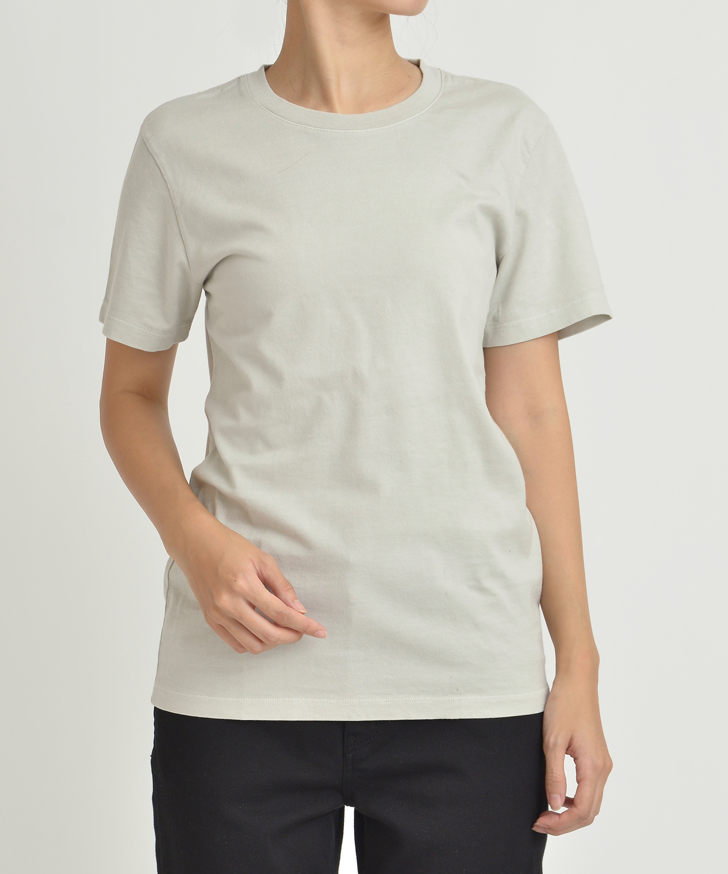 クルーネックTシャツ