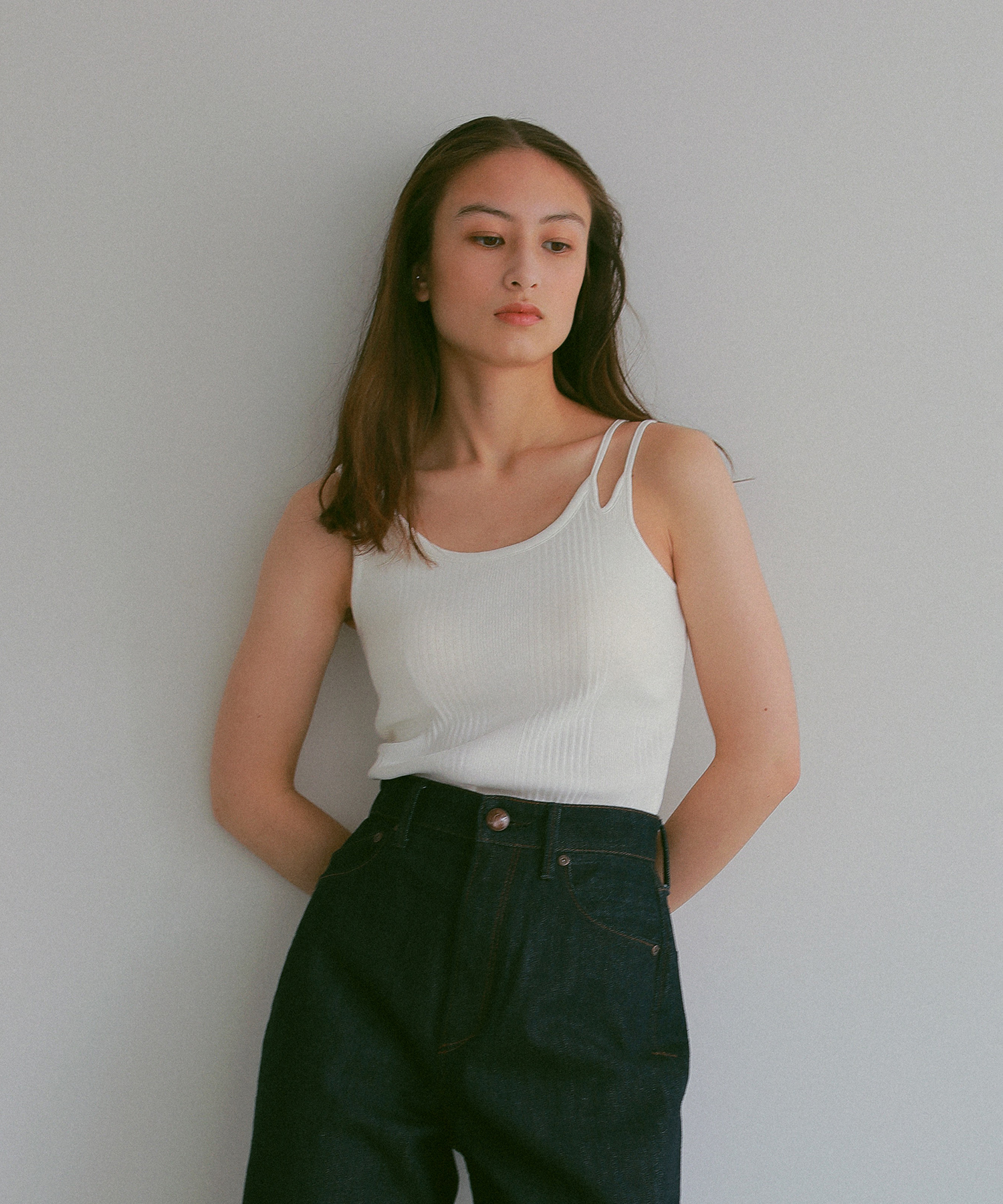 CASA FLINE×YANUK ビルトインブラタンクトップ