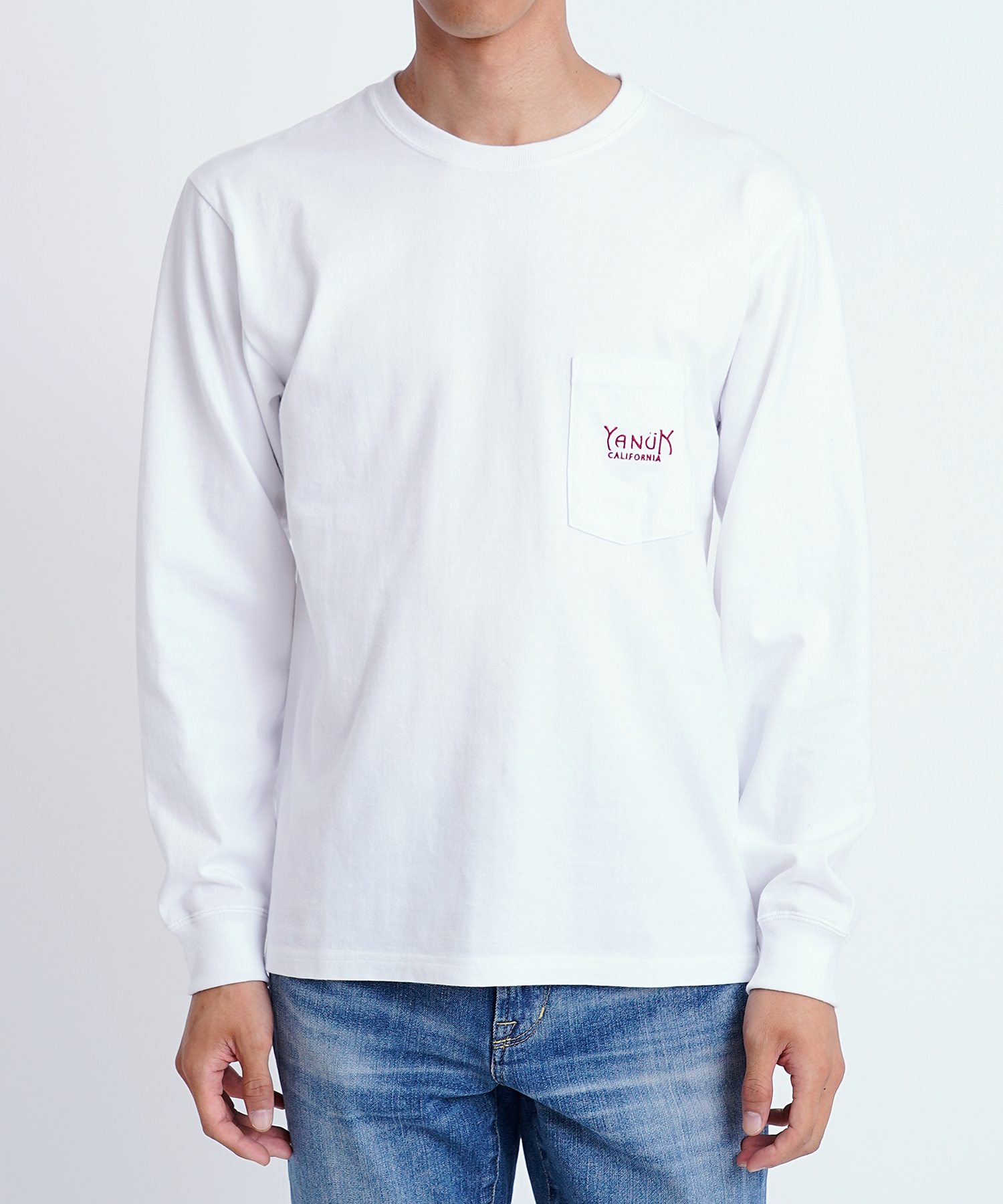 【SALE】刺繍 ロング Tシャツ